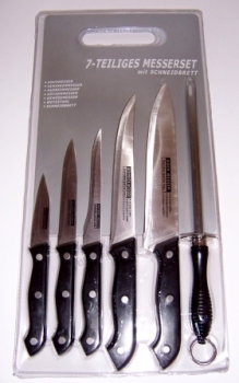 7-teiliges Messerset