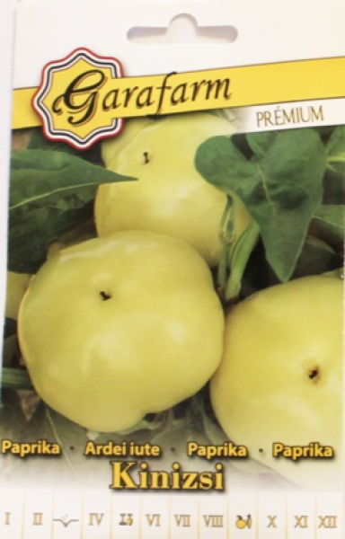 Apfelpaprika-Samen Premium "Kinizsi" (Scharf)